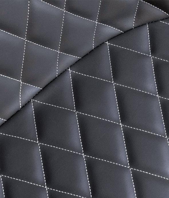 dimple designed golf ball chair pleather stitching