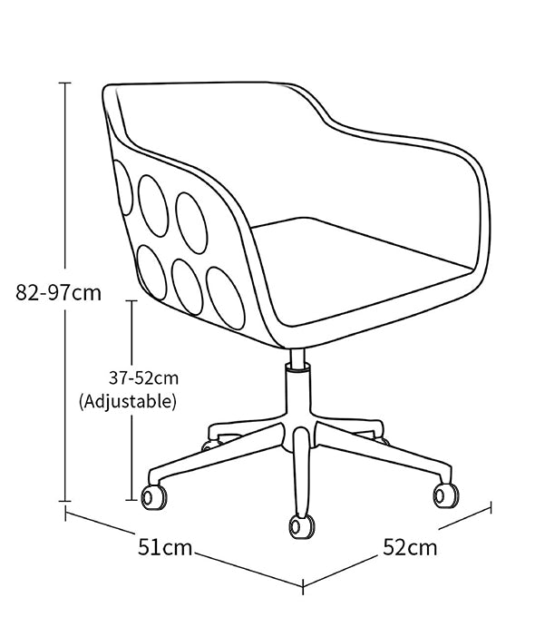 dimpledesignedusa measurements office golf ball chair