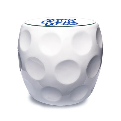 dimple golf ball coffee table personalized
