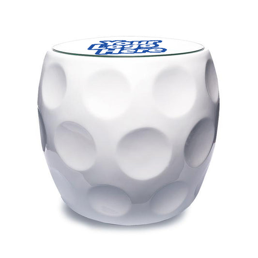 dimple golf ball coffee table personalized