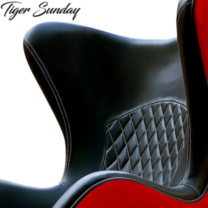 dimple designed-usa-tiger-red-golf-ball-chair-close-up