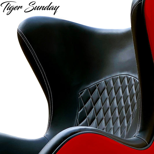 dimple designed-usa-tiger-red-golf-ball-chair-close-up